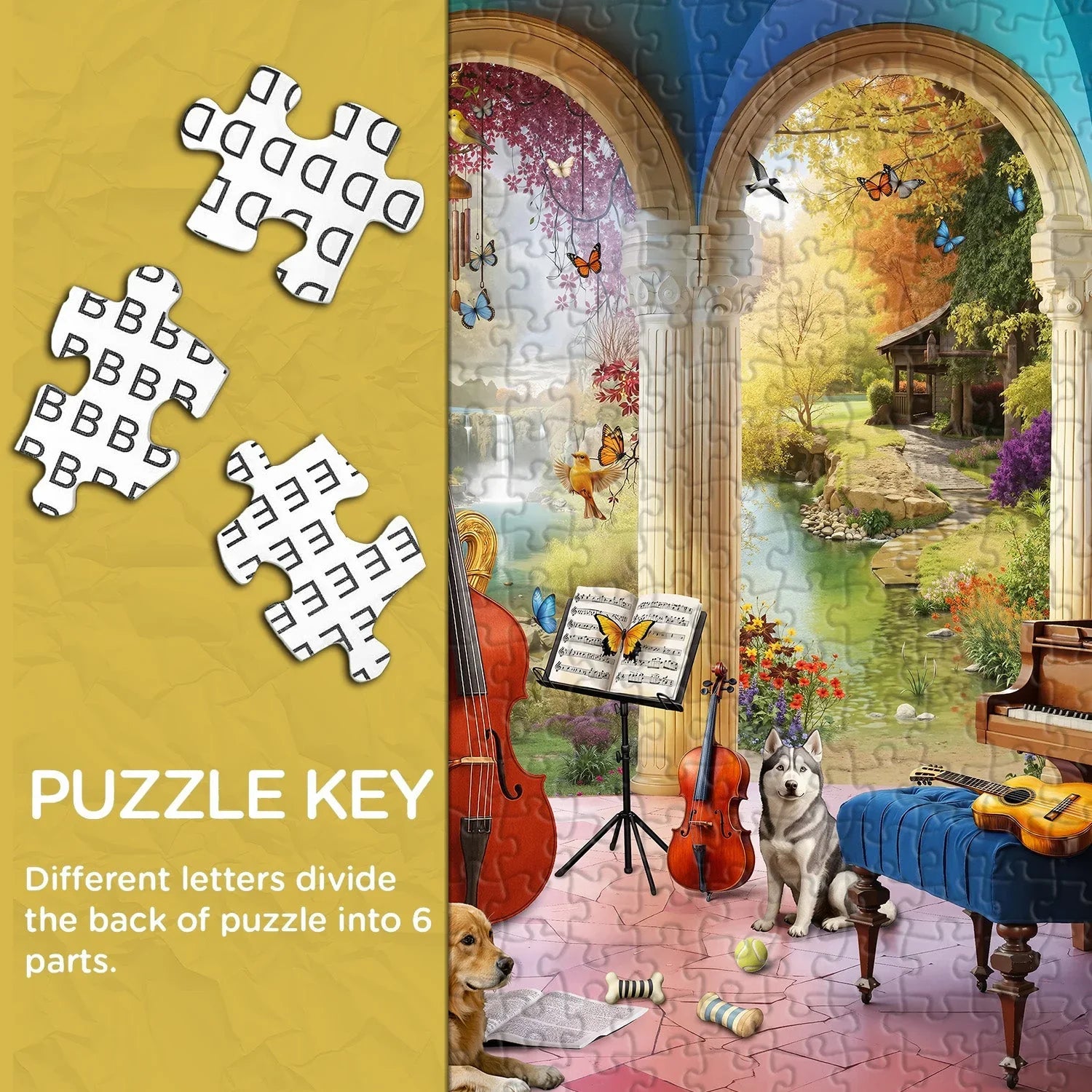 Seasons Chamber Jigsaw Puzzle 1000 Pieces