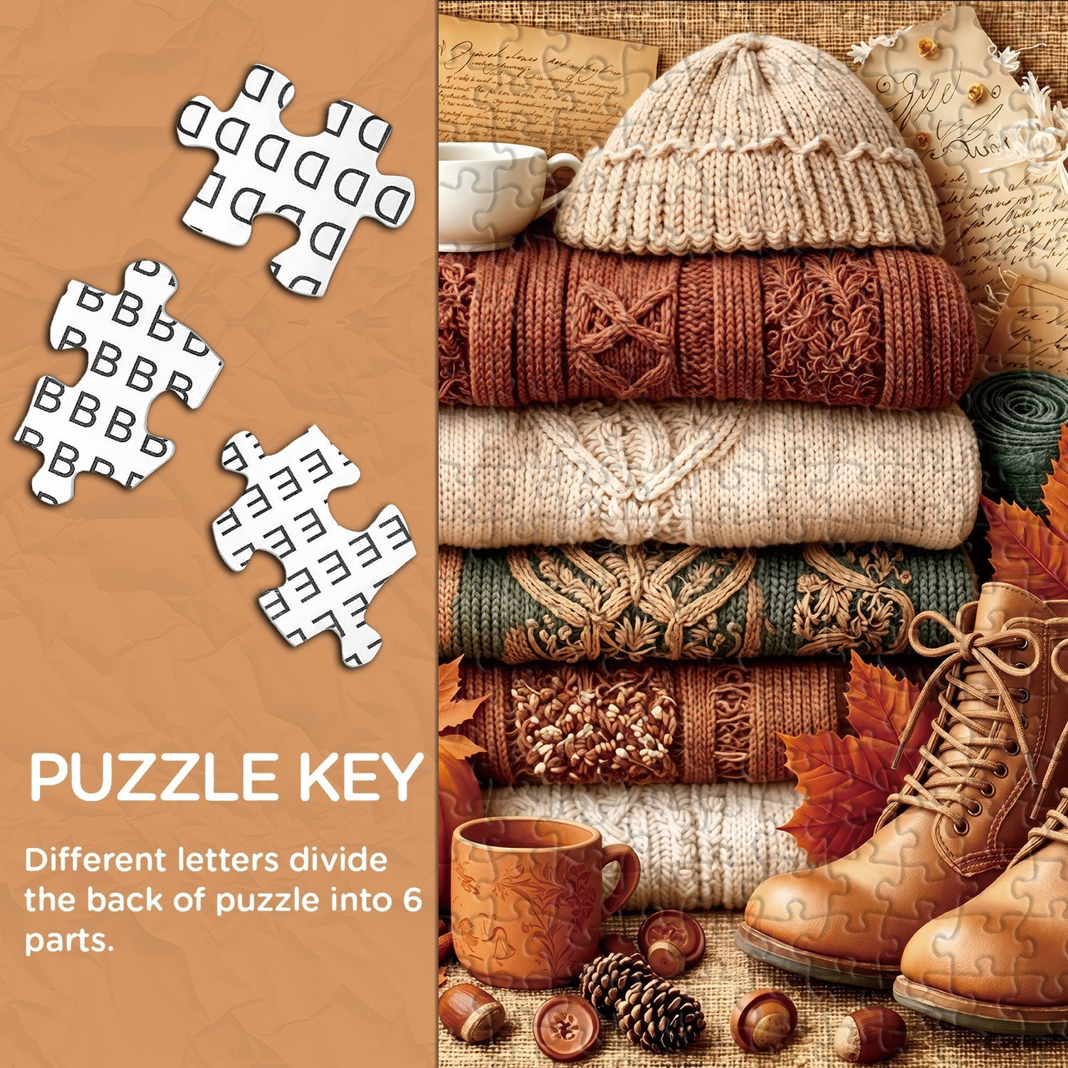 Herbst-Stillleben-Puzzle 1000 Teile
