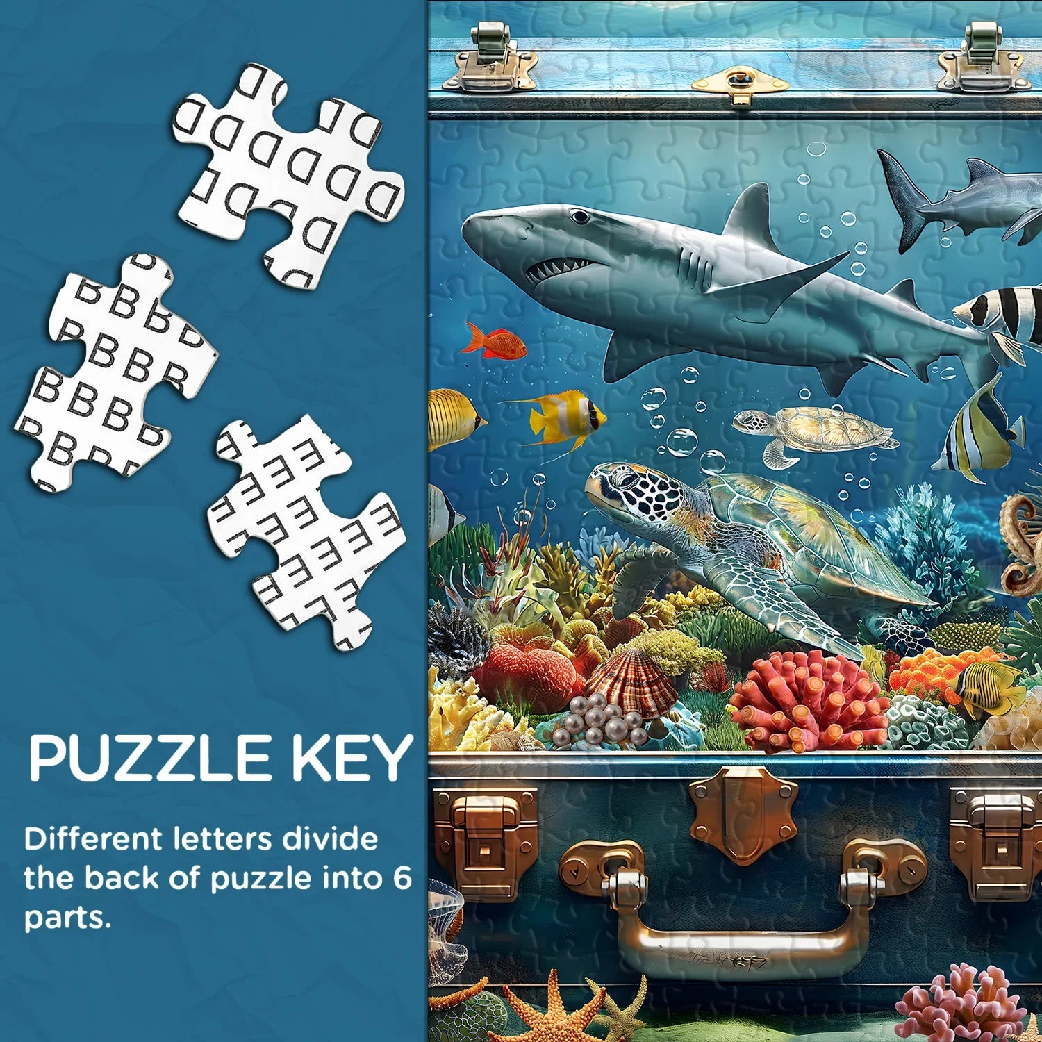 Sea in Box Jigsaw Puzzle 1000 Pieces
