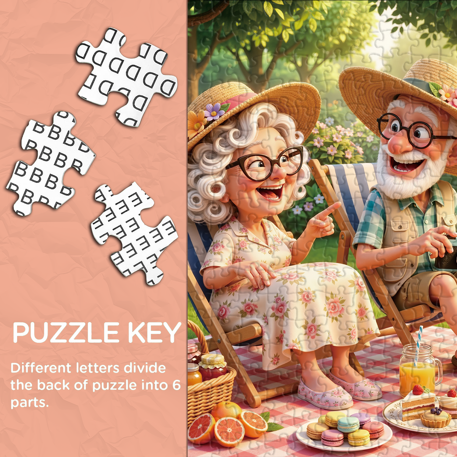 Puzzle Joymates da picnic, 1000 pezzi