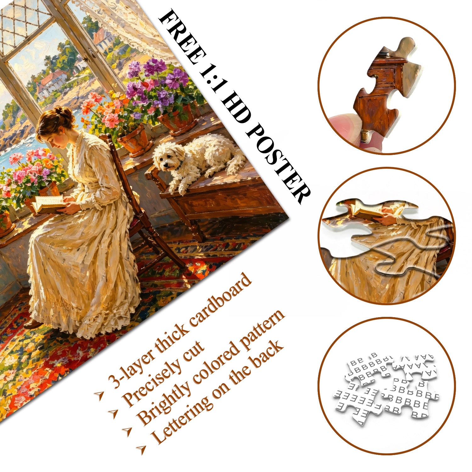 Afternoon by the Bay Jigsaw Puzzle 1000 Pieces