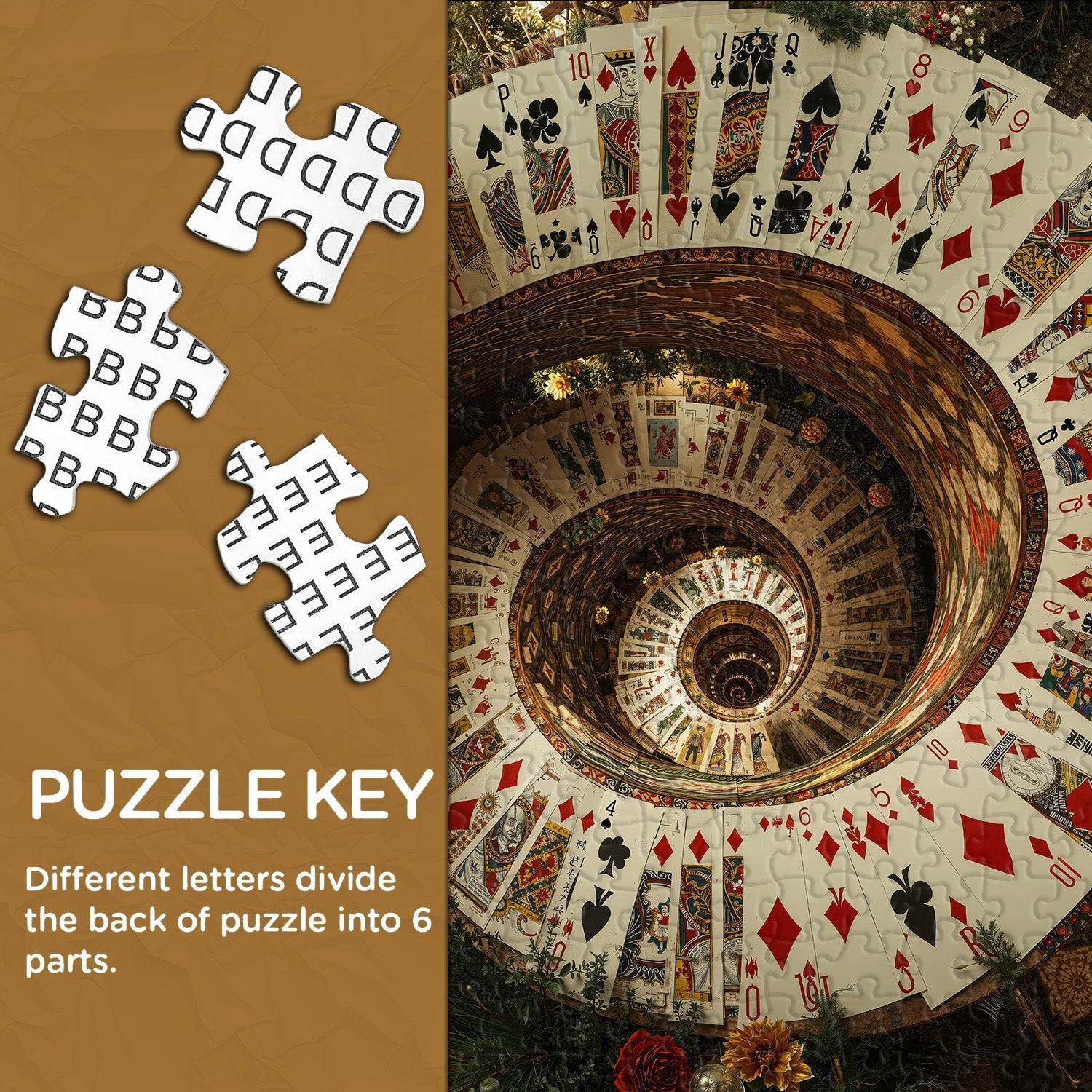 Spiral Card Quest Jigsaw Puzzle 1000 pièces