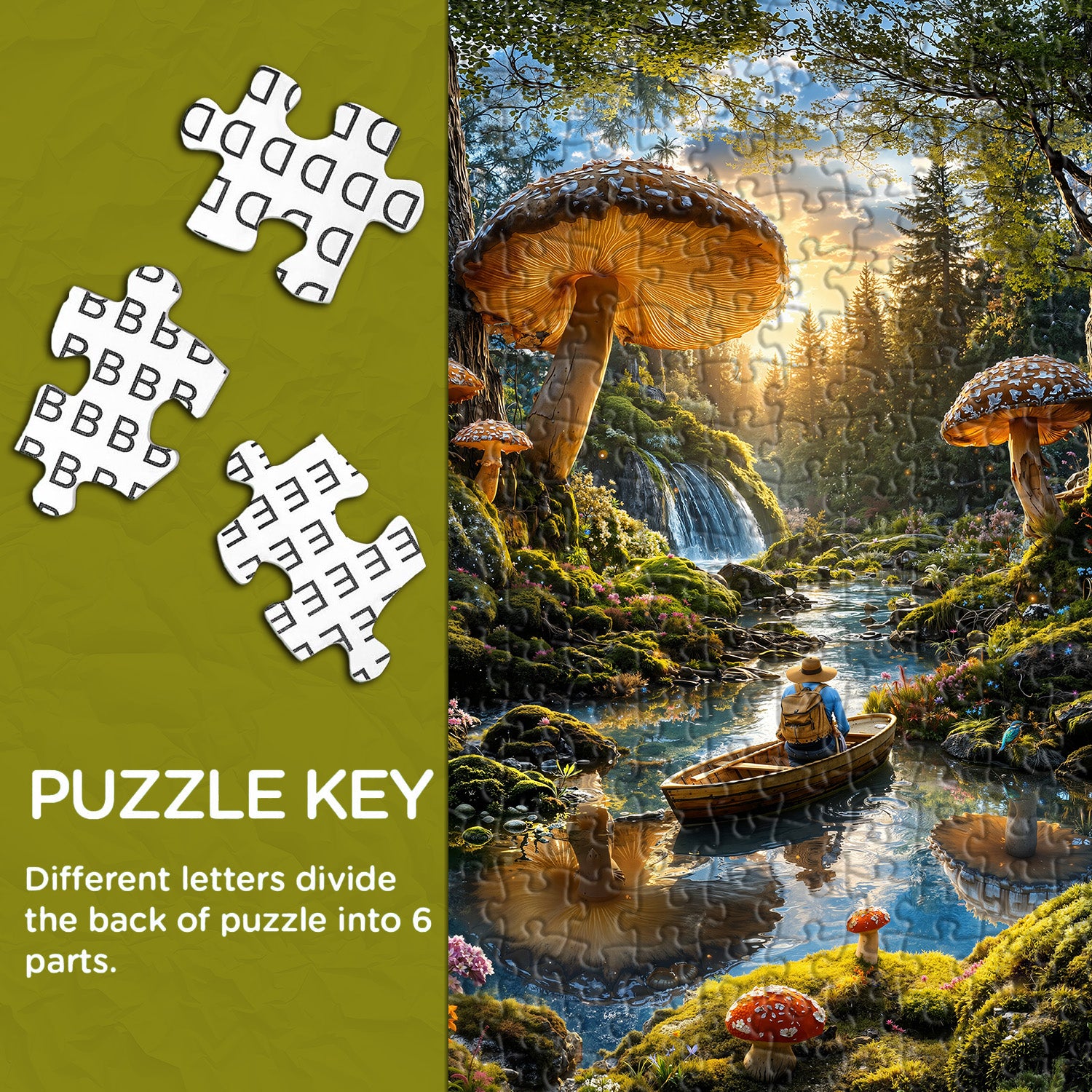 Puzzle Fantasy Foresta 1000 Pezzi