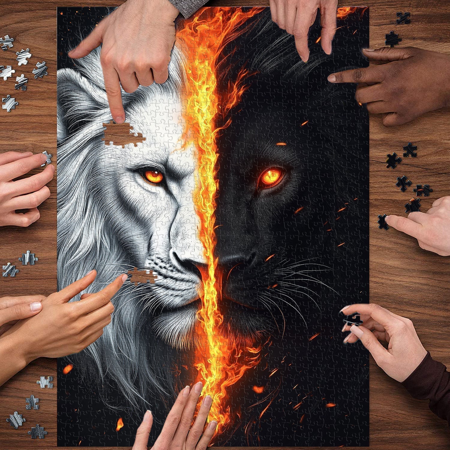 Blaze Boundary Jigsaw Puzzle 1000 Pieces