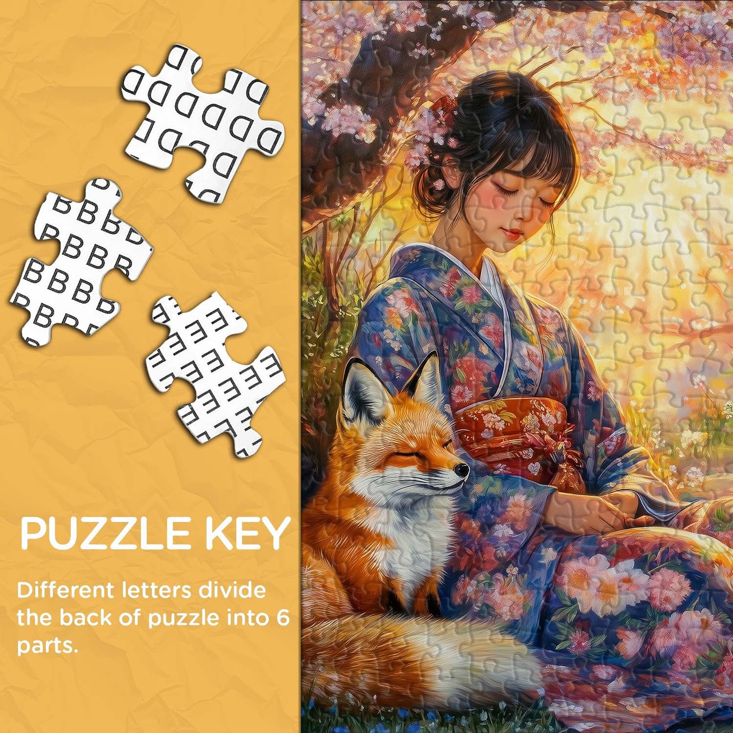 Sakura Sunset Beauty Jigsaw Puzzle 1000 Pieces