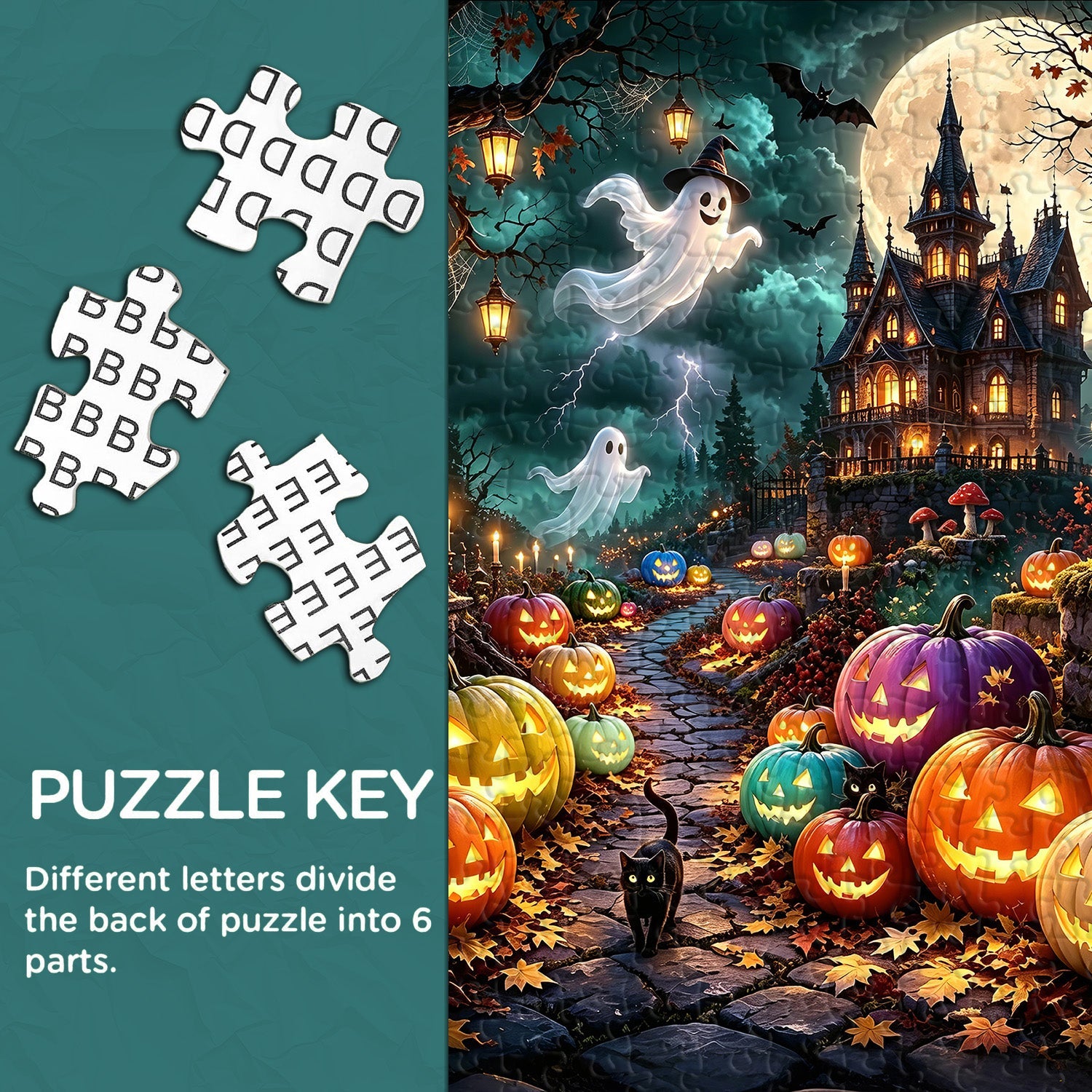 Haunted Path Jigsaw Puzzle 1000 Pieces