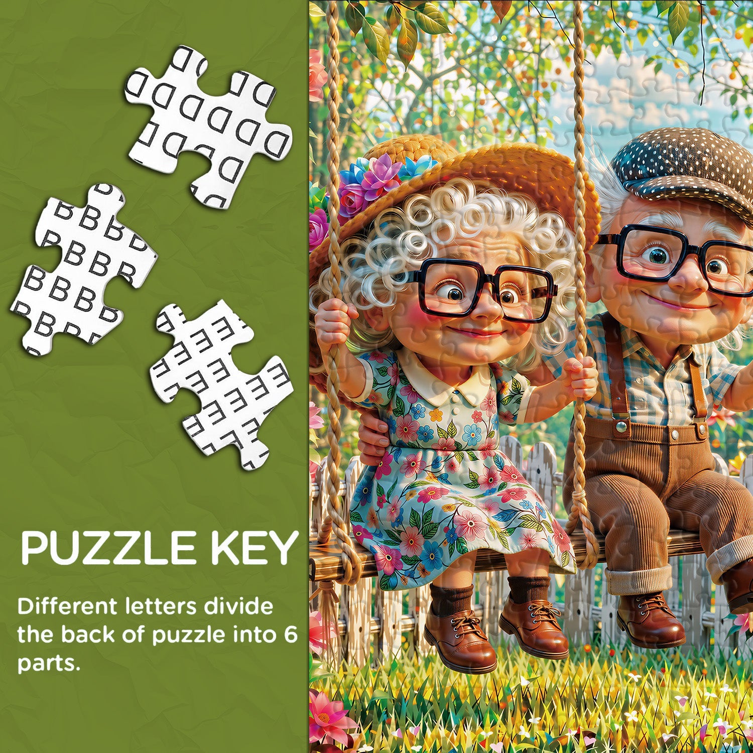 Sweet Swing Jigsaw Puzzle 1000 Pieces