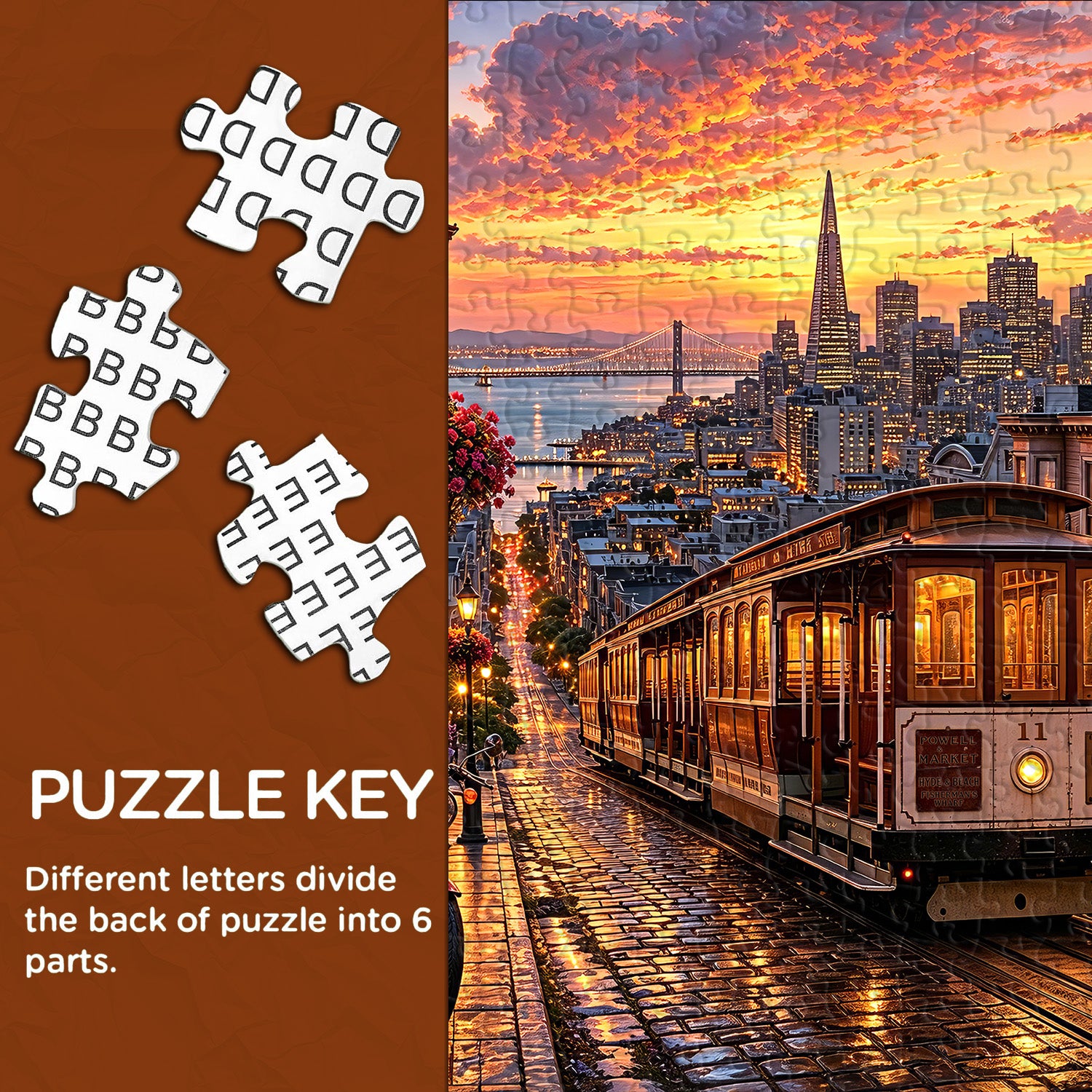 City Twilight Jigsaw Puzzle 1000 Pieces
