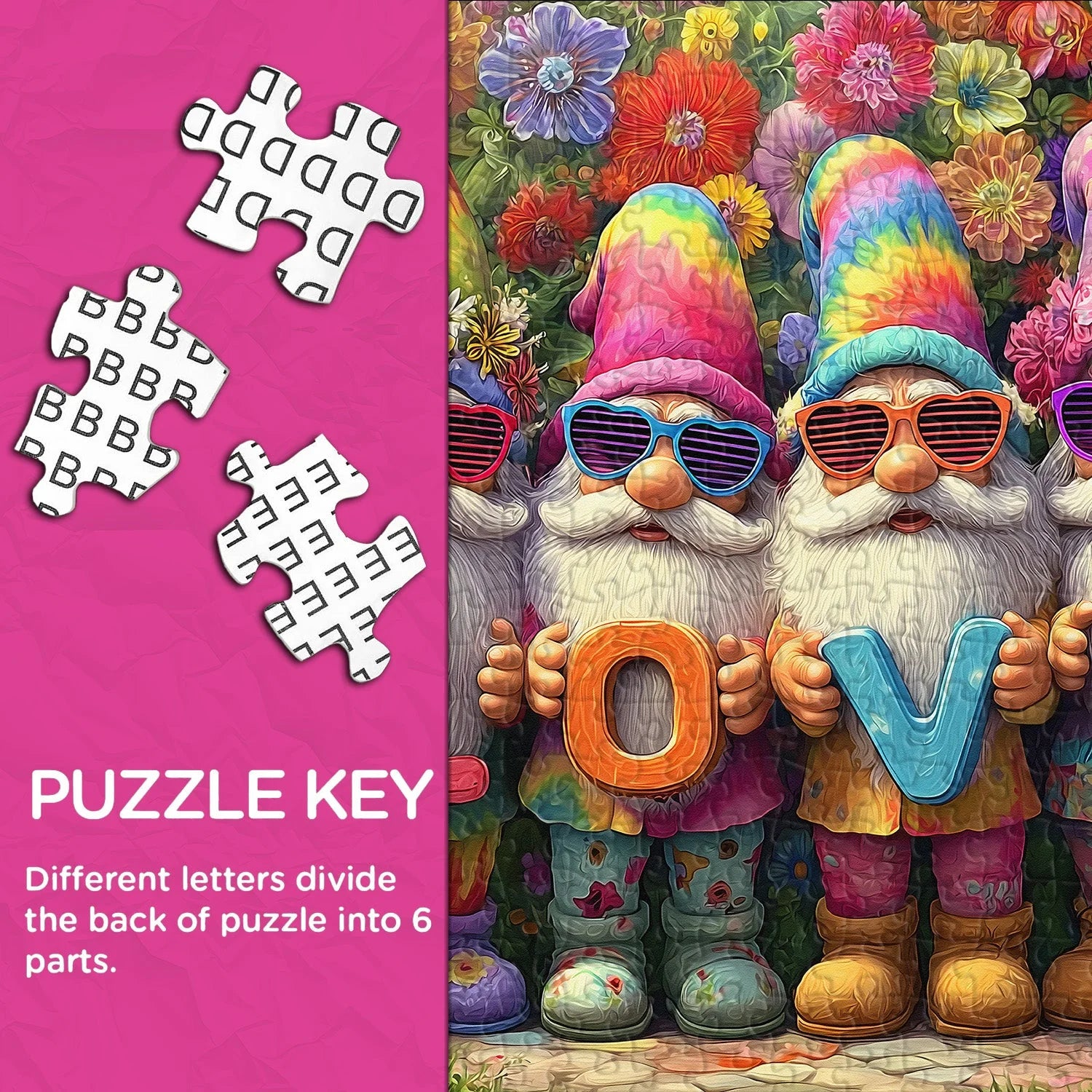 Puzzle L'Amore Degli Gnomi 1000 Pezzi