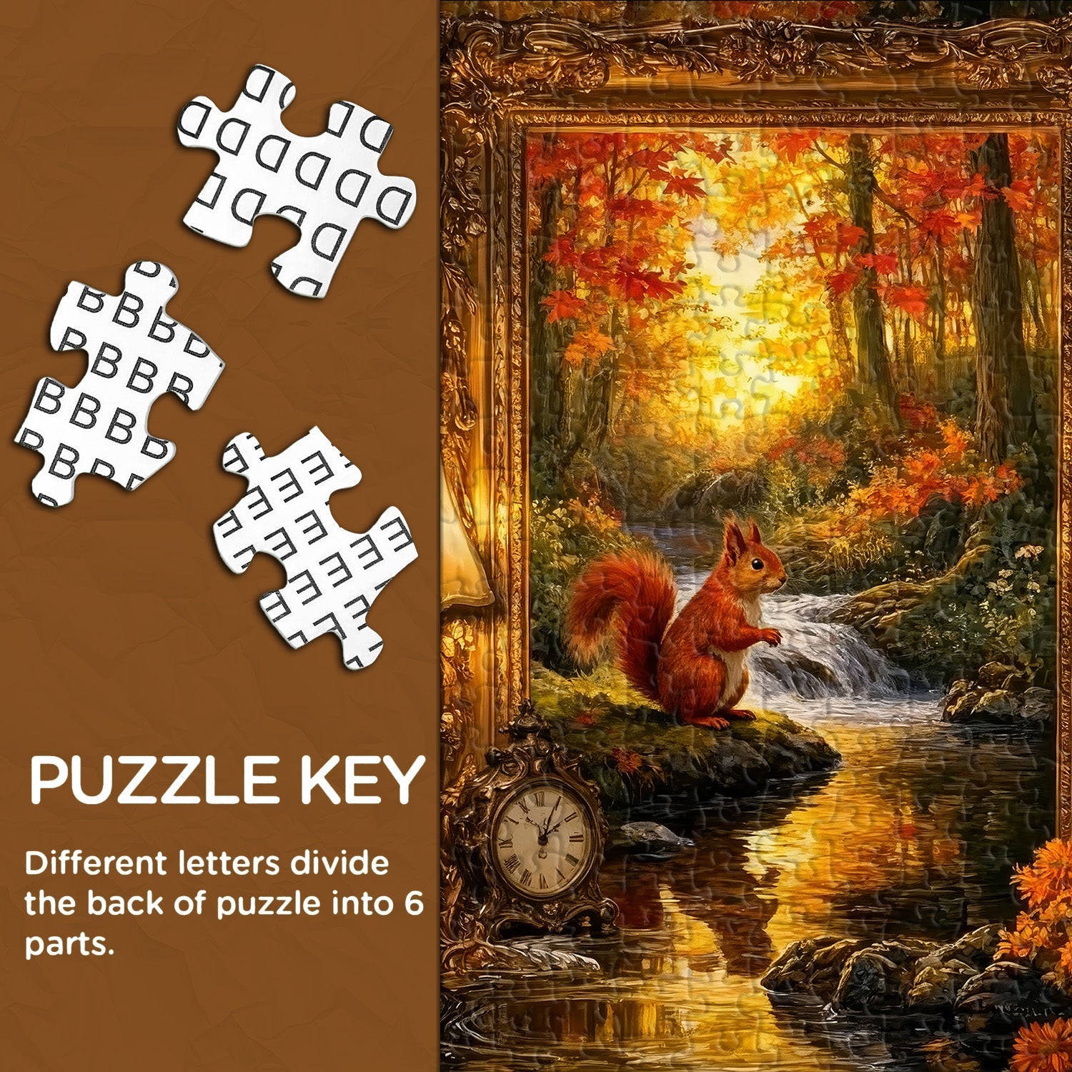 Autumn Glow Escape Jigsaw Puzzle 1000 Pieces