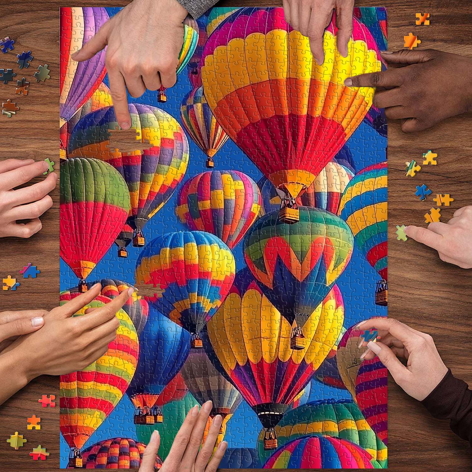 Balloon Carnival Jigsaw Puzzle 1000 Pieces