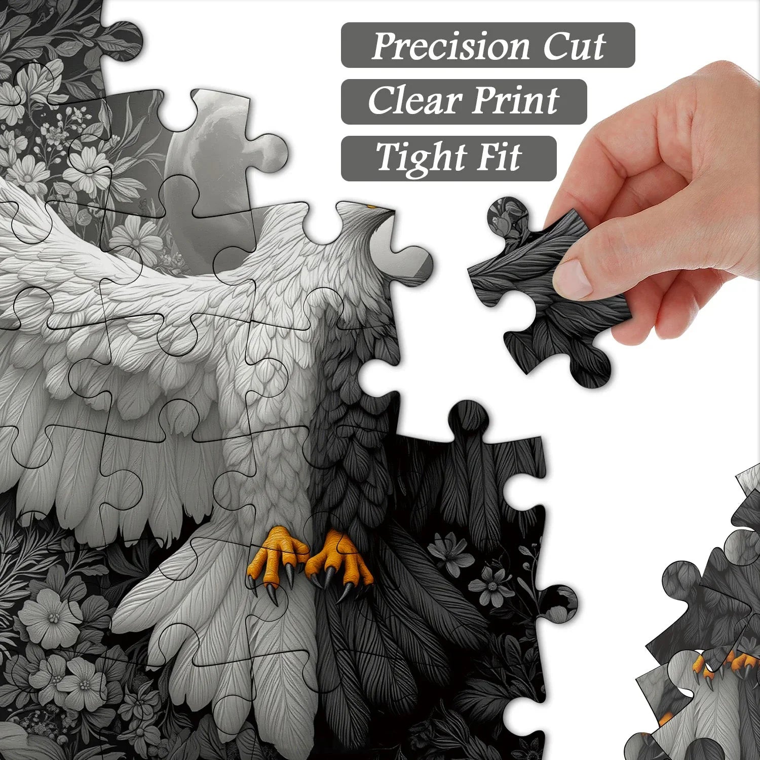 Moon Eagle Jigsaw Puzzle 1000 Pieces