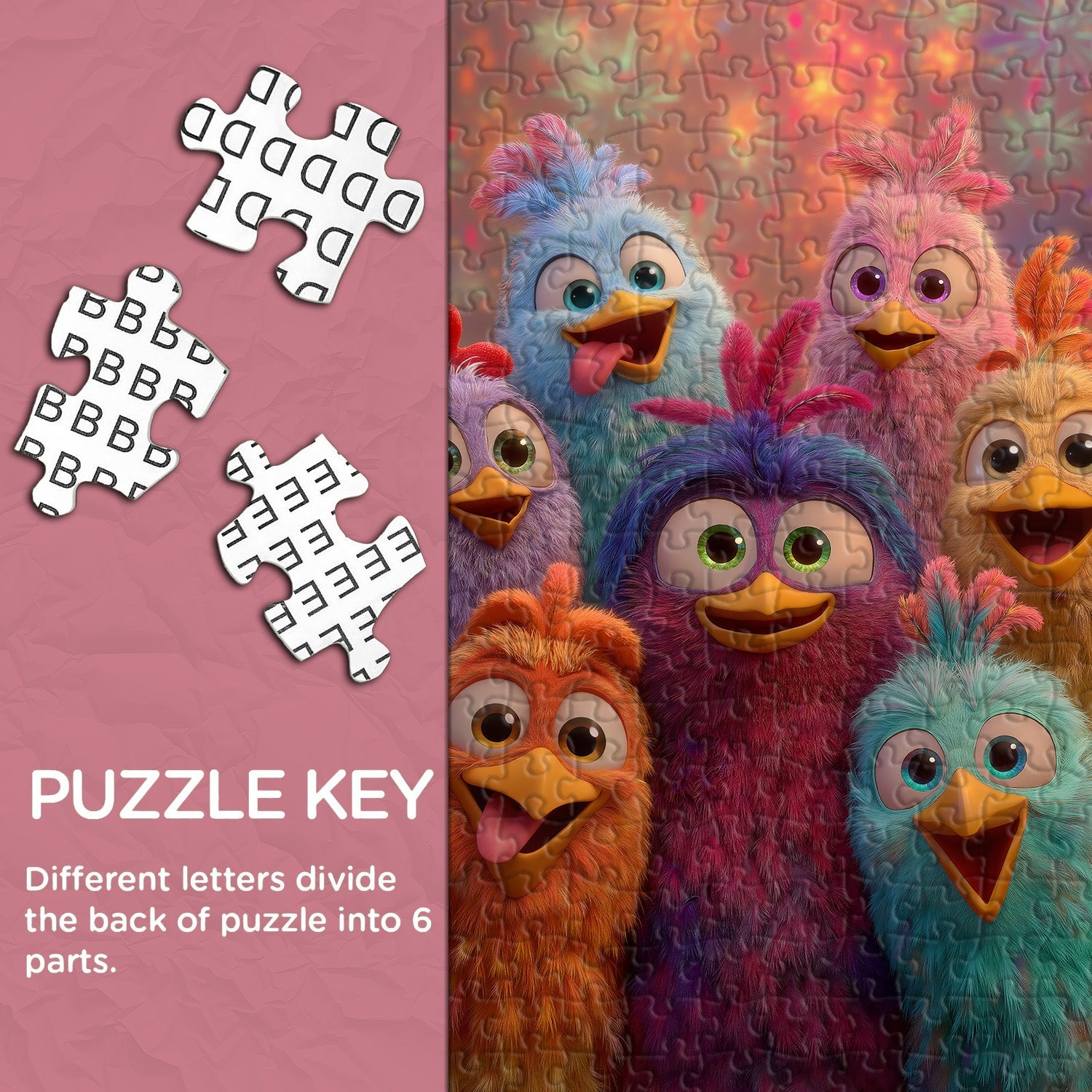 Puzzle Blissful Fluffets 1000 pezzi