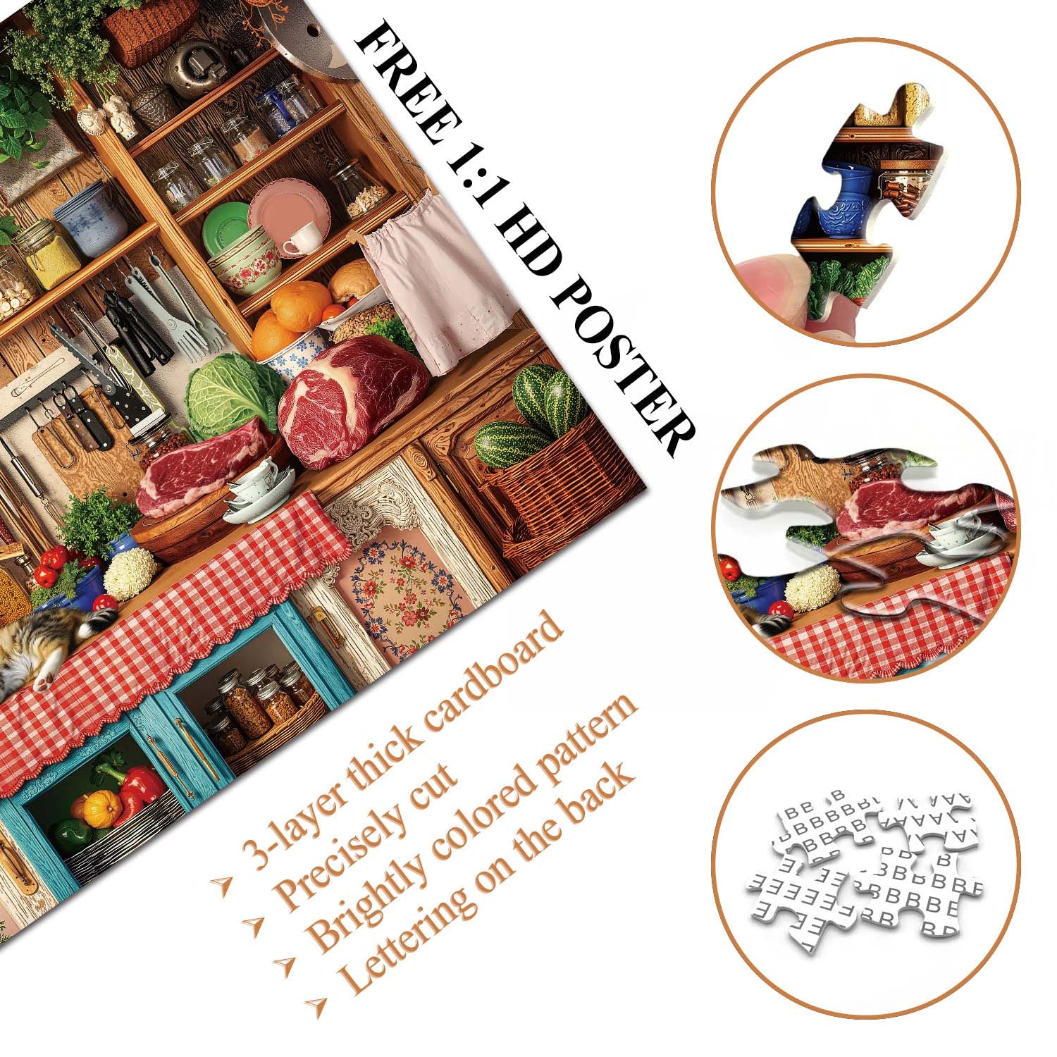 Cucina Story Story puzzle puzzle 1000 pezzi