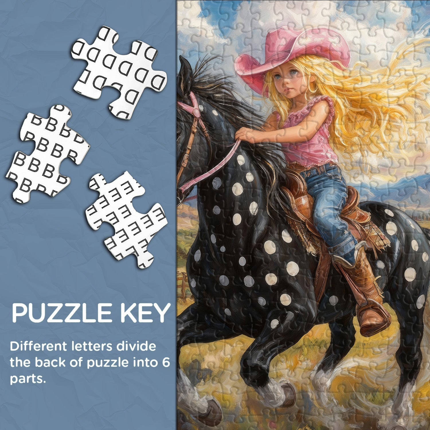Ranch Girl Puzzle 1000 pièces 1000 pièces