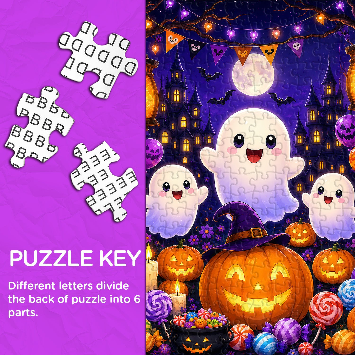Geisterparty-Puzzle 1000 Teile