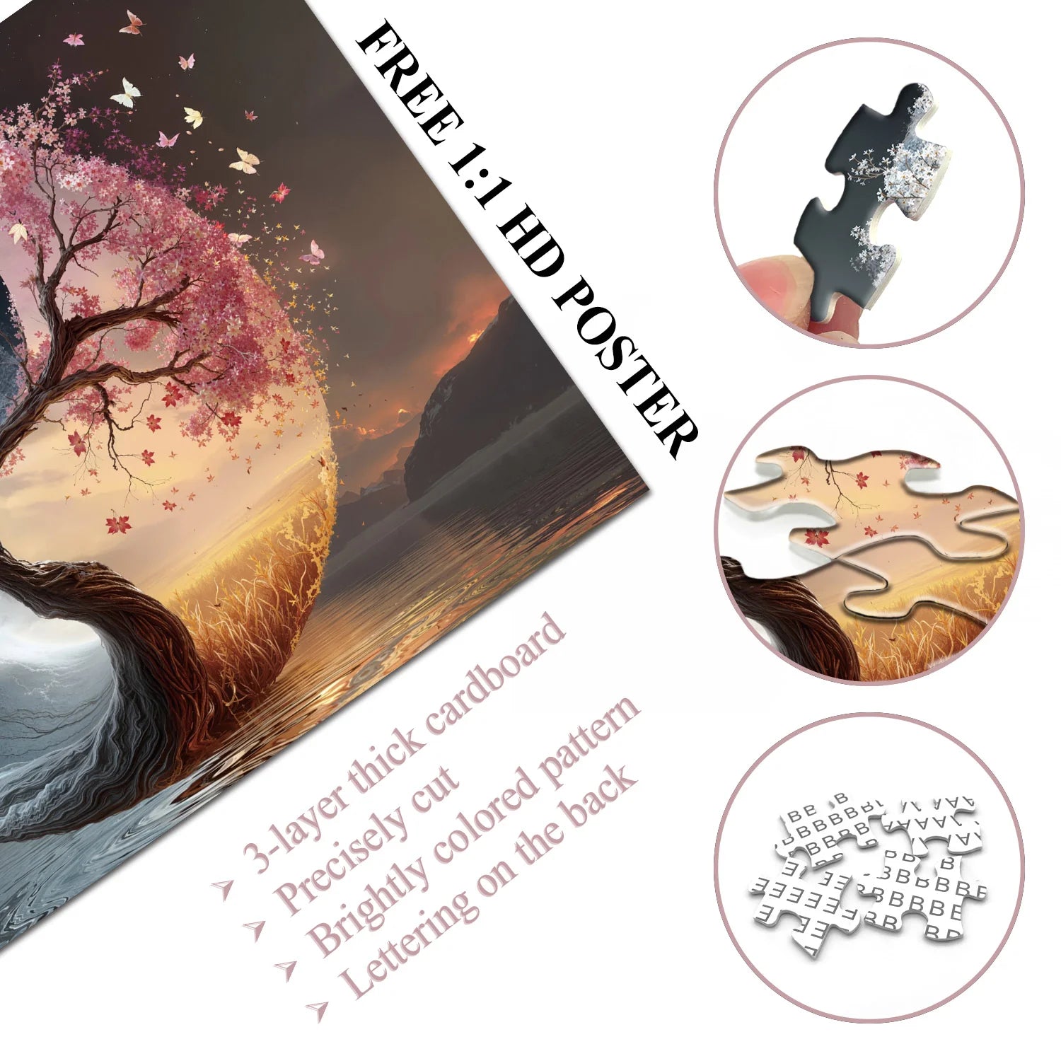 Wheel of Life Jigsaw Puzzle 1000 pezzi