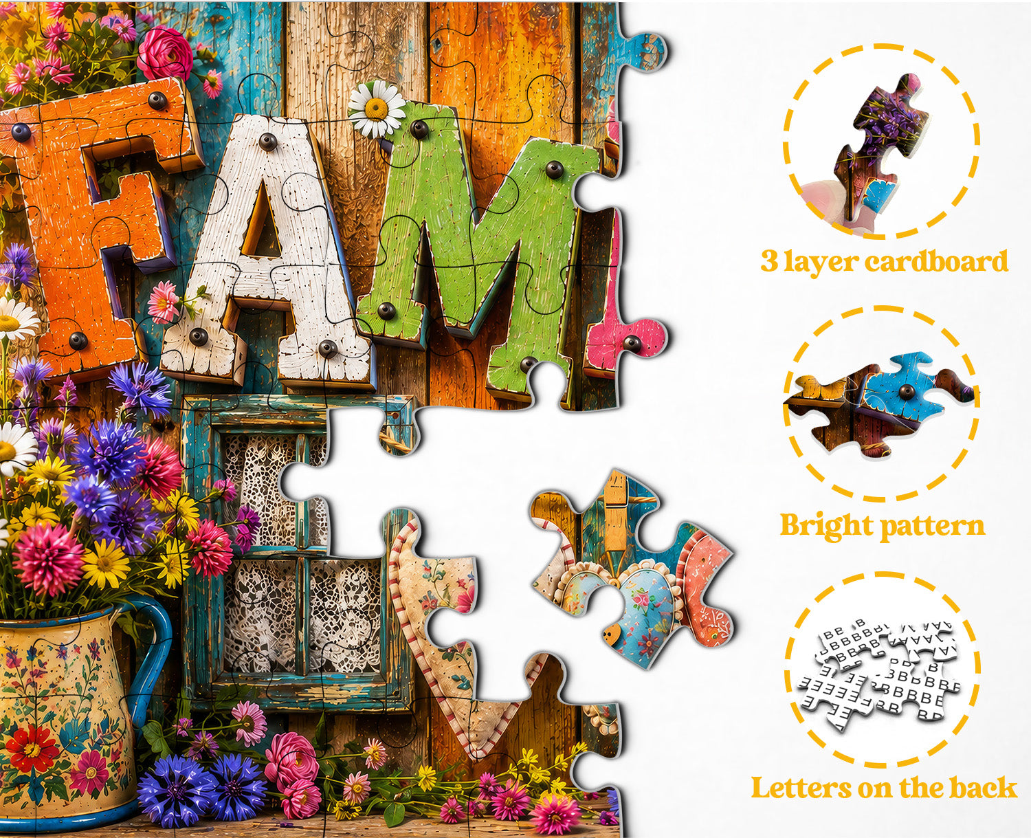 Family Jigsaw Puzzle 1000 Pieces