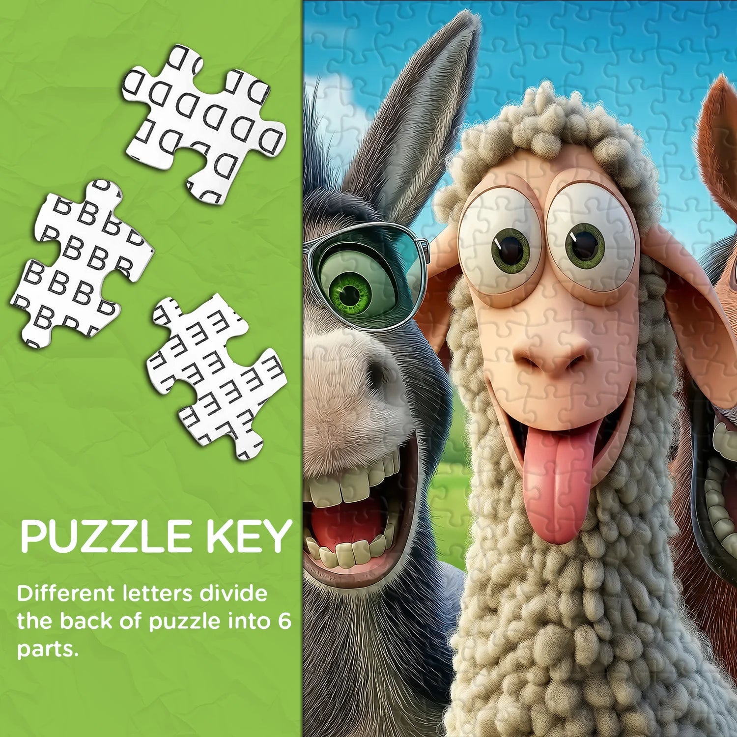 Puzzle Laughing Ranch da 1000 pezzi