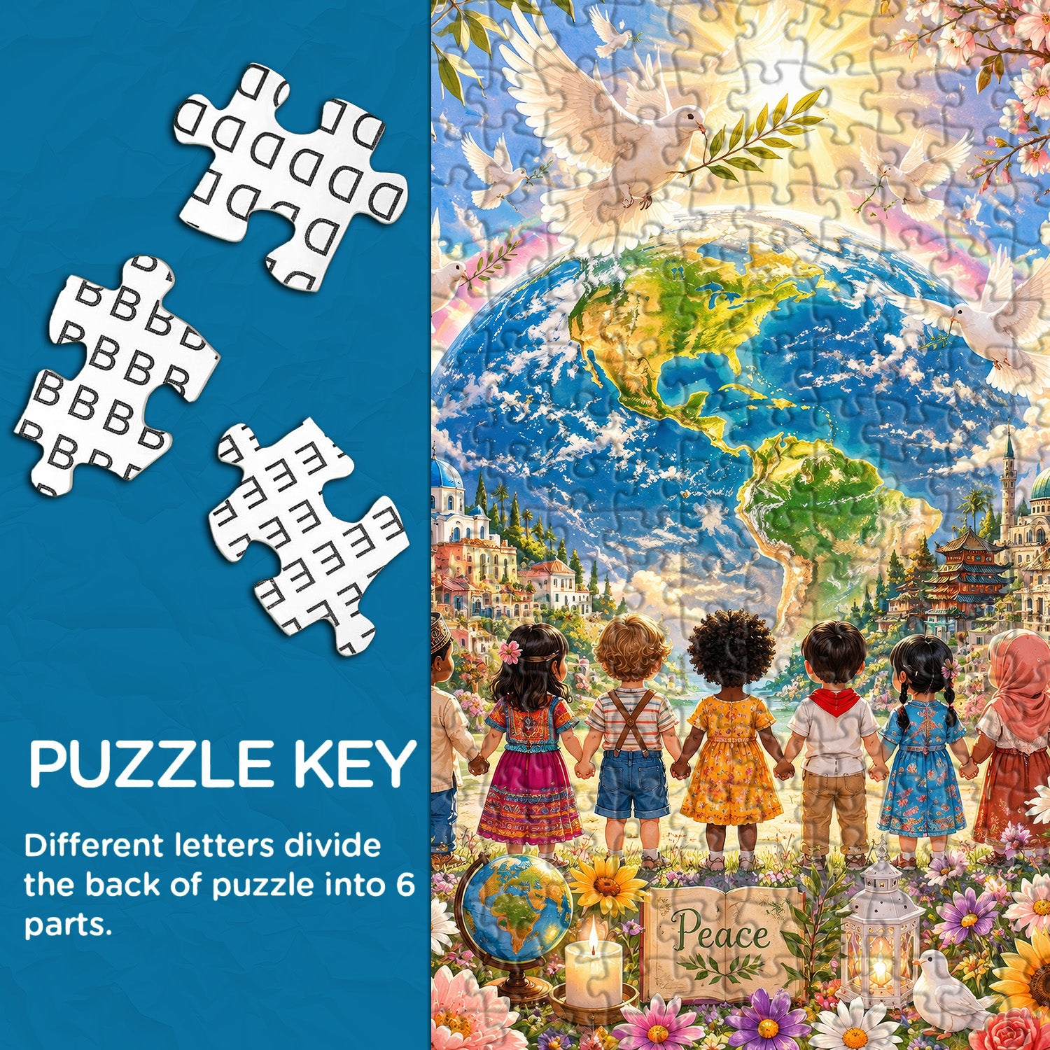 Peace & Unity Jigsaw Puzzle 1000 Pieces