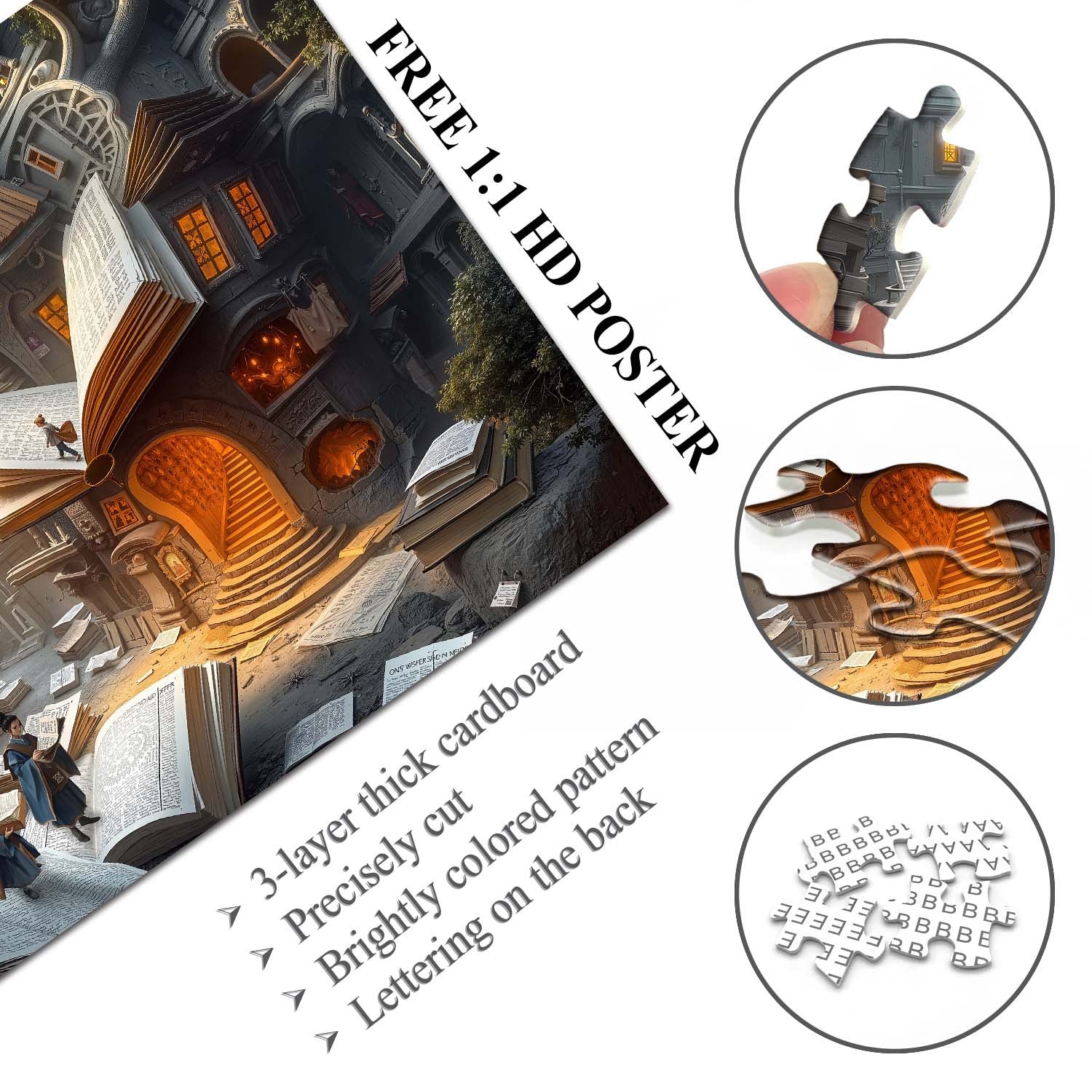 The Reading Realm Jigsaw Puzzle 1000 Pieces