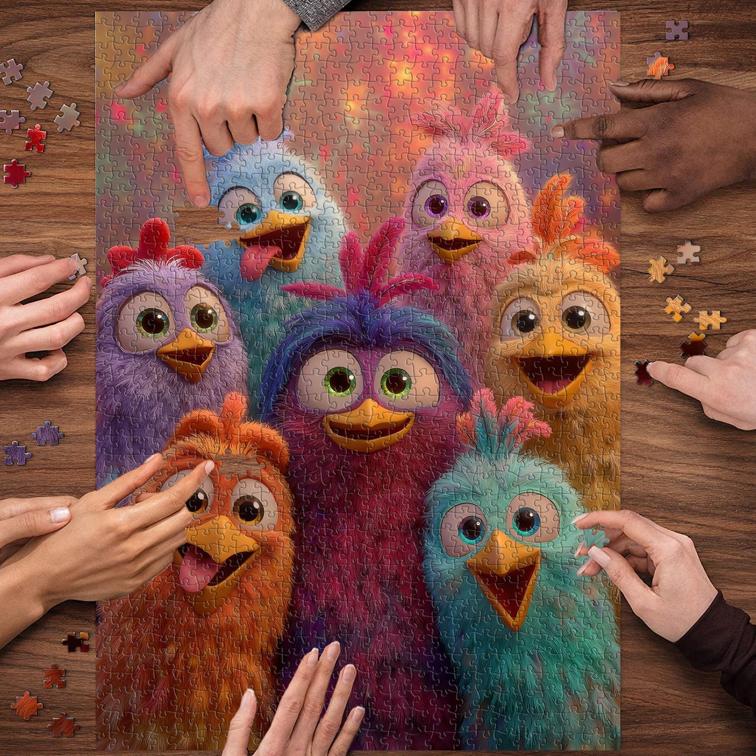 Puzzle Blissful Fluffets 1000 pezzi