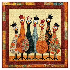 Puzzle con Polli in Tessuto, 1000 Pezzi
