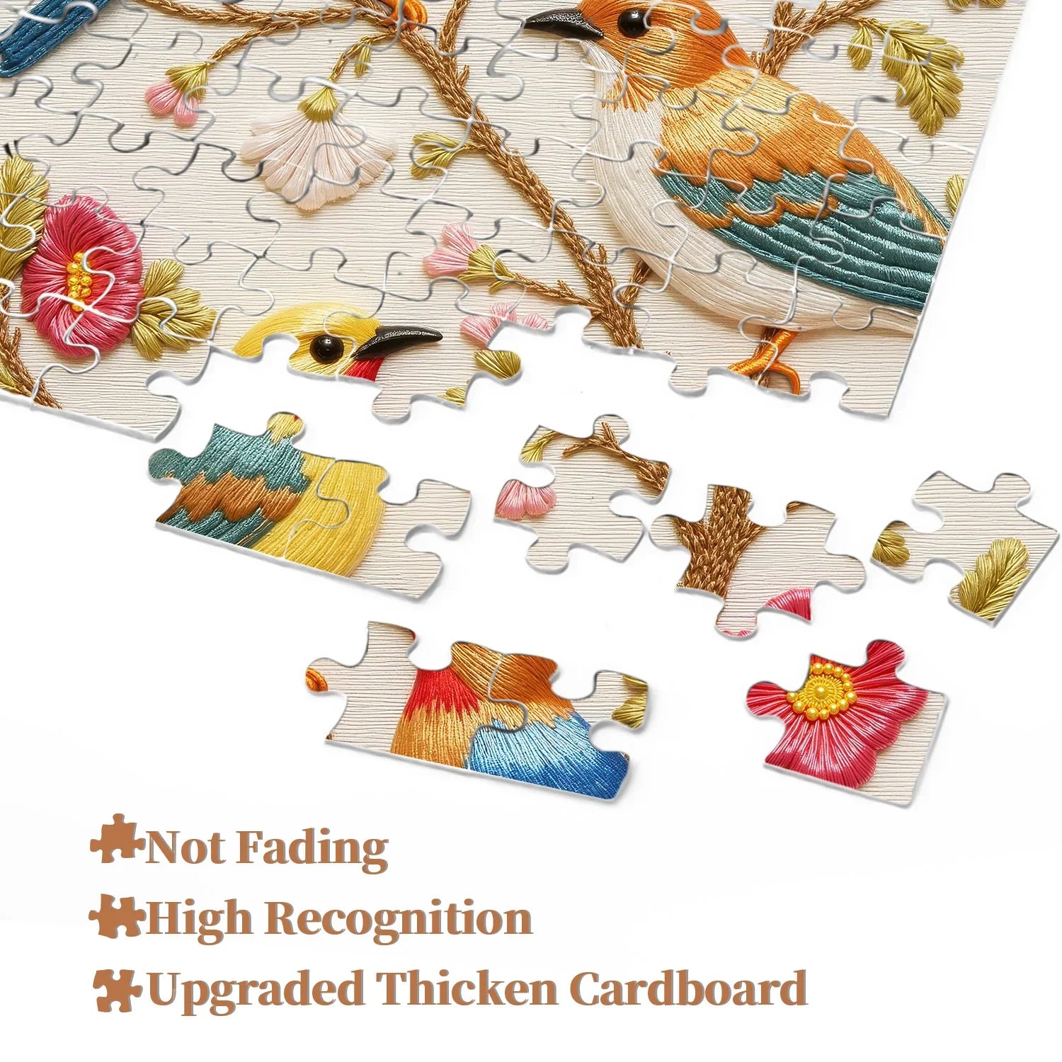 Garden Harmony Birds Jigsaw Puzzle 1000 Pieces