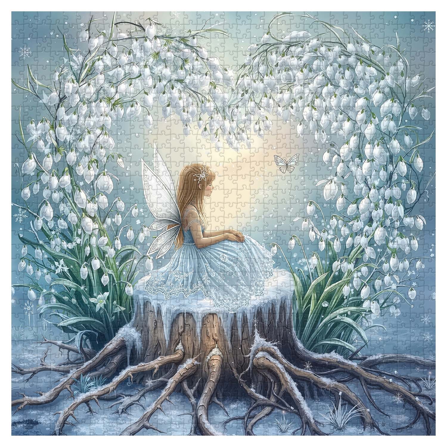Puzzle Snow Lotus Spirit 1000 pezzi
