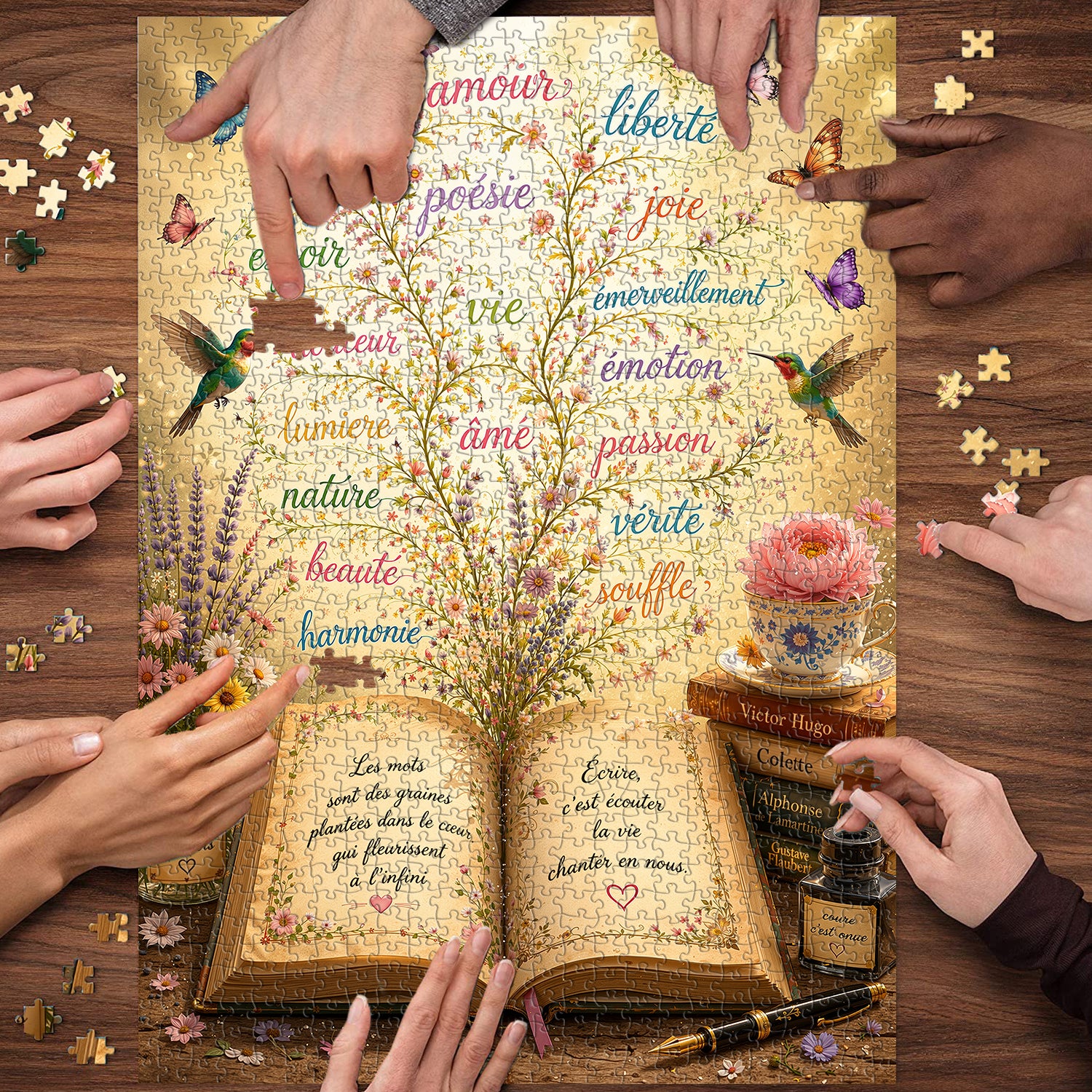 Wordbloom-Puzzle 1000 Teile