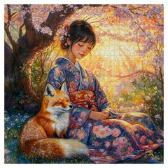 Sakura Sunset Beauty Jigsaw Puzzle 1000 Pieces