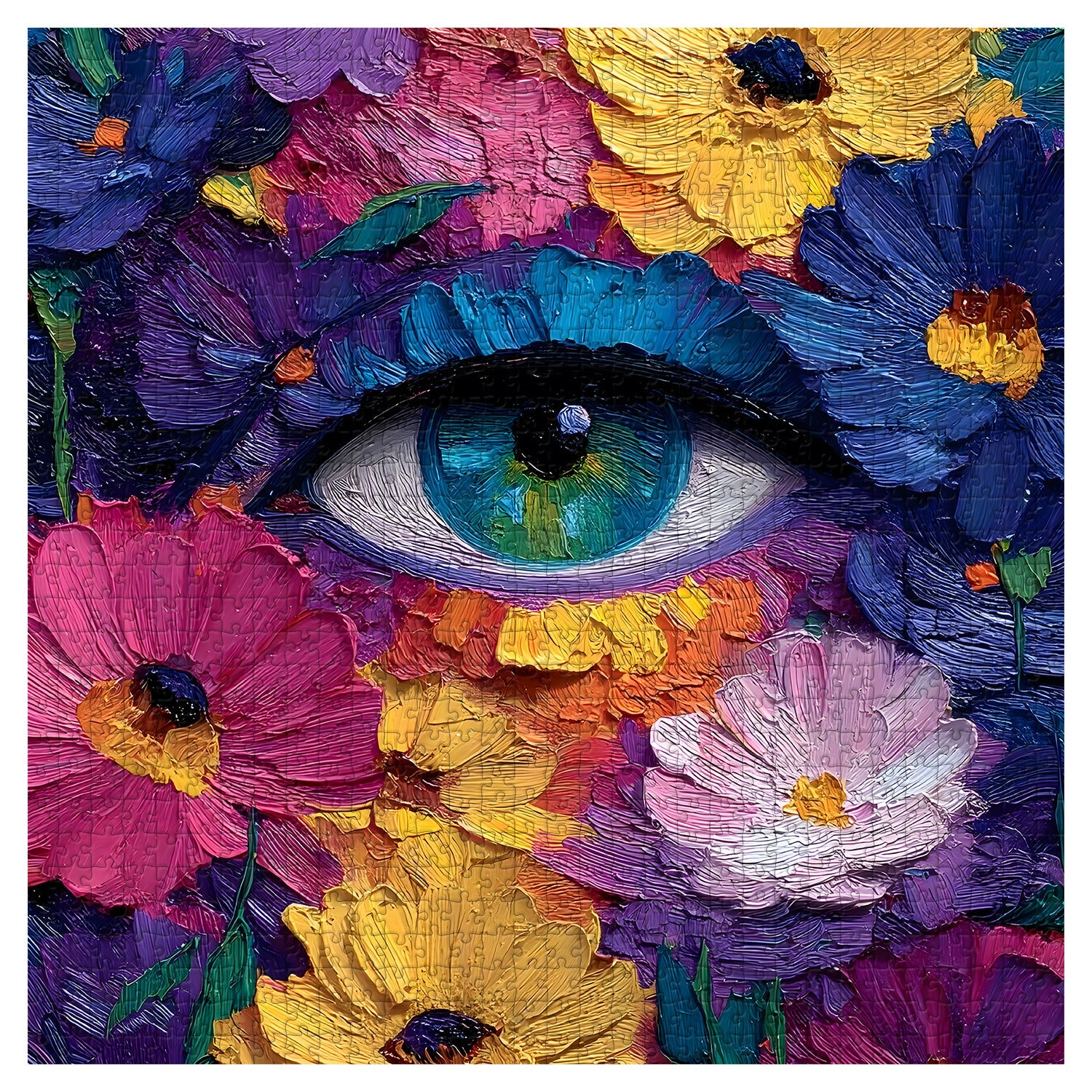 Blumenaugen-Puzzle 1000 Teile