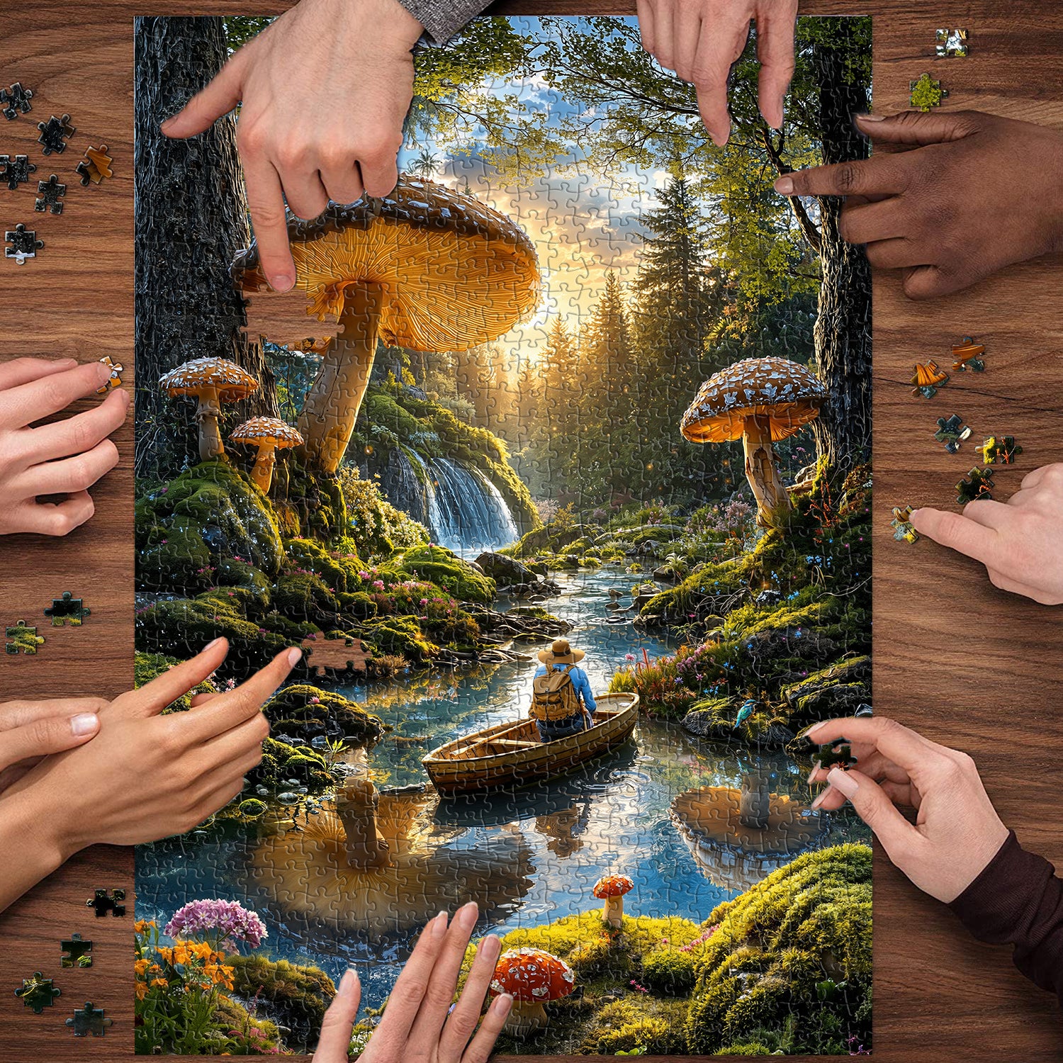 Puzzle Fantasy Foresta 1000 Pezzi