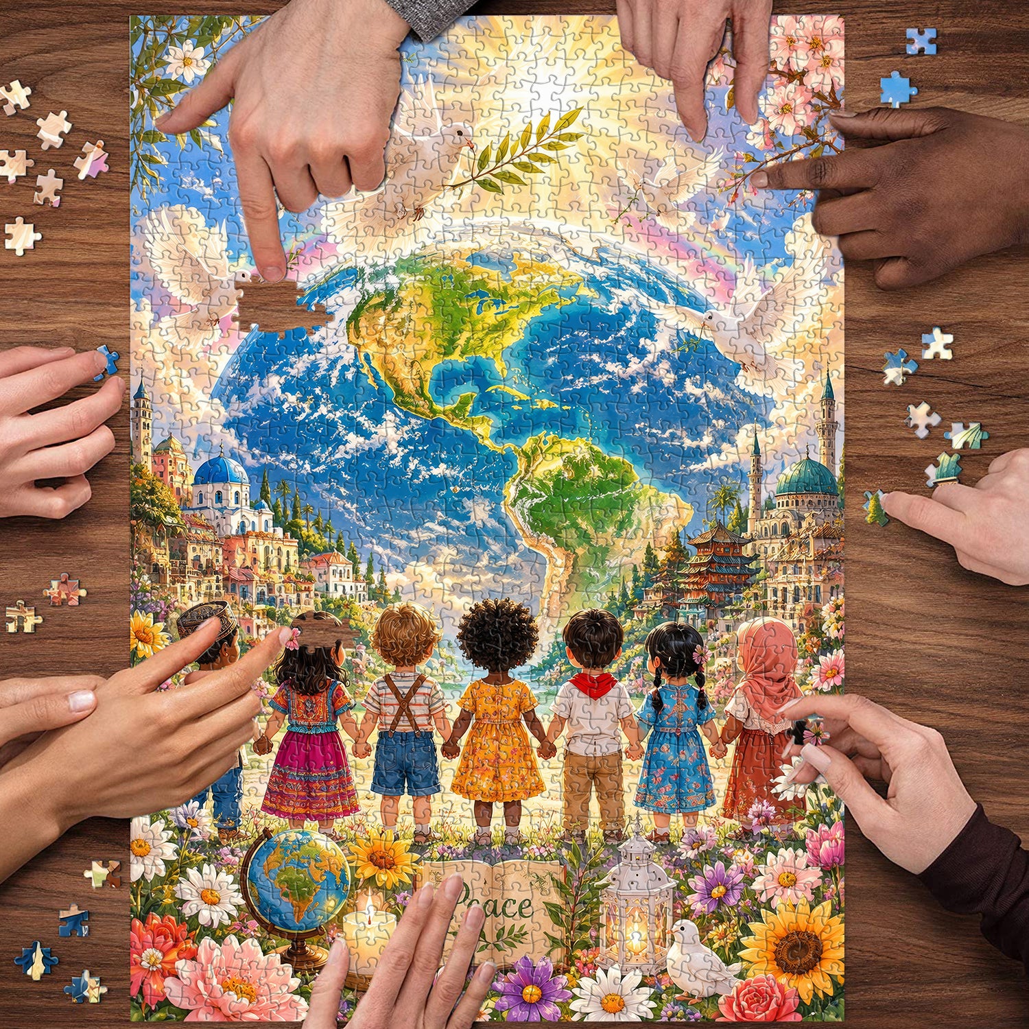 Peace & Unity Jigsaw Puzzle 1000 Pieces