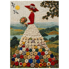 Button Skirt Jigsaw Puzzle 1000 Pieces