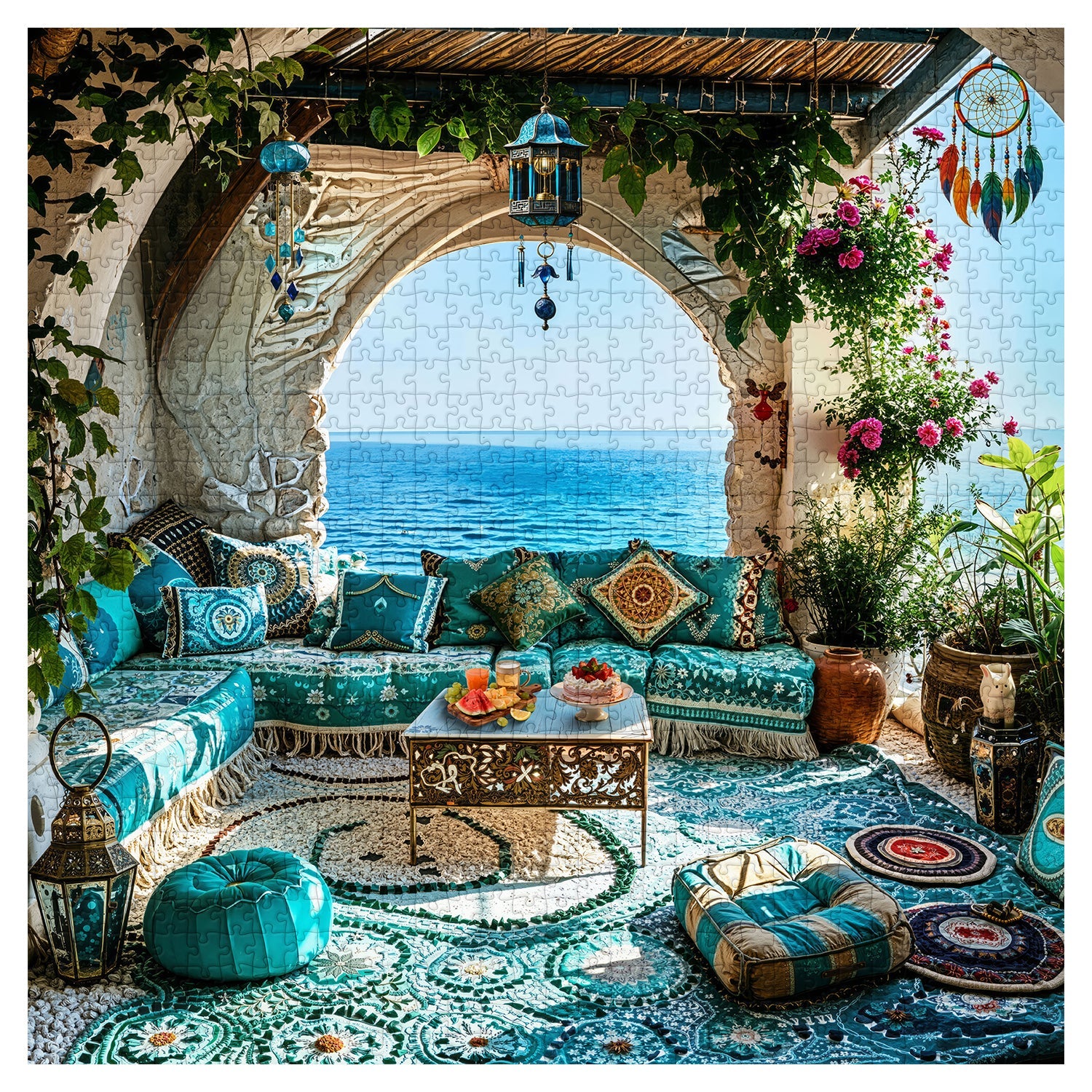 Puzzle Seaside Blue Haven 1000 pezzi