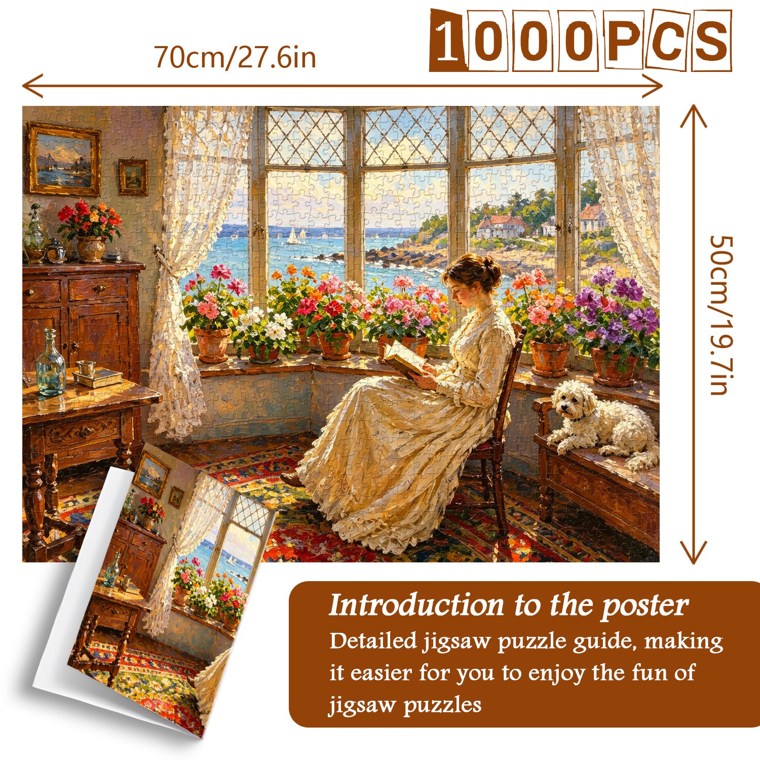 Afternoon by the Bay Jigsaw Puzzle 1000 Pieces