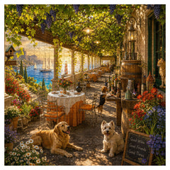 Sunset Vine Terrace Jigsaw Puzzle 1000 Pieces