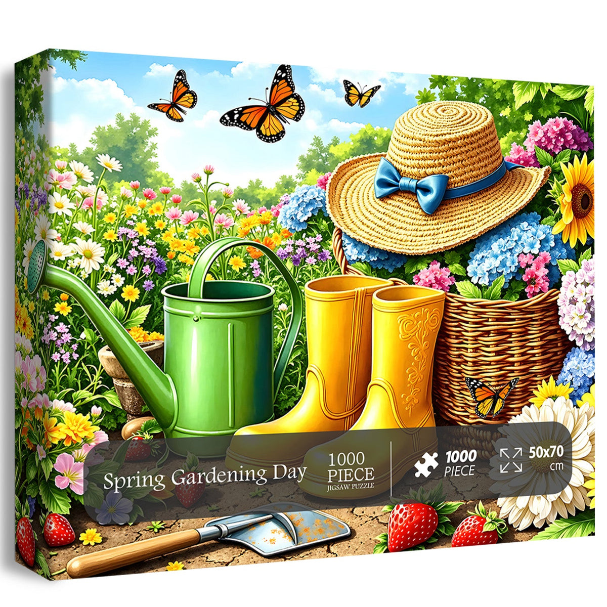 Spring Gardening Day Jigsaw Puzzle 1000 Pieces