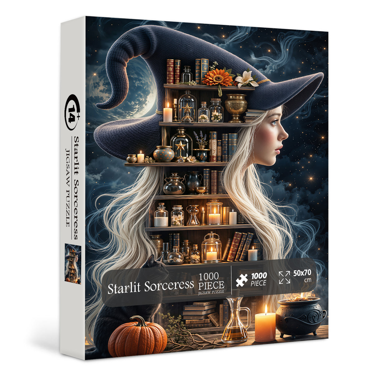 Starlit Sorceress Jigsaw Puzzle 1000 Pieces