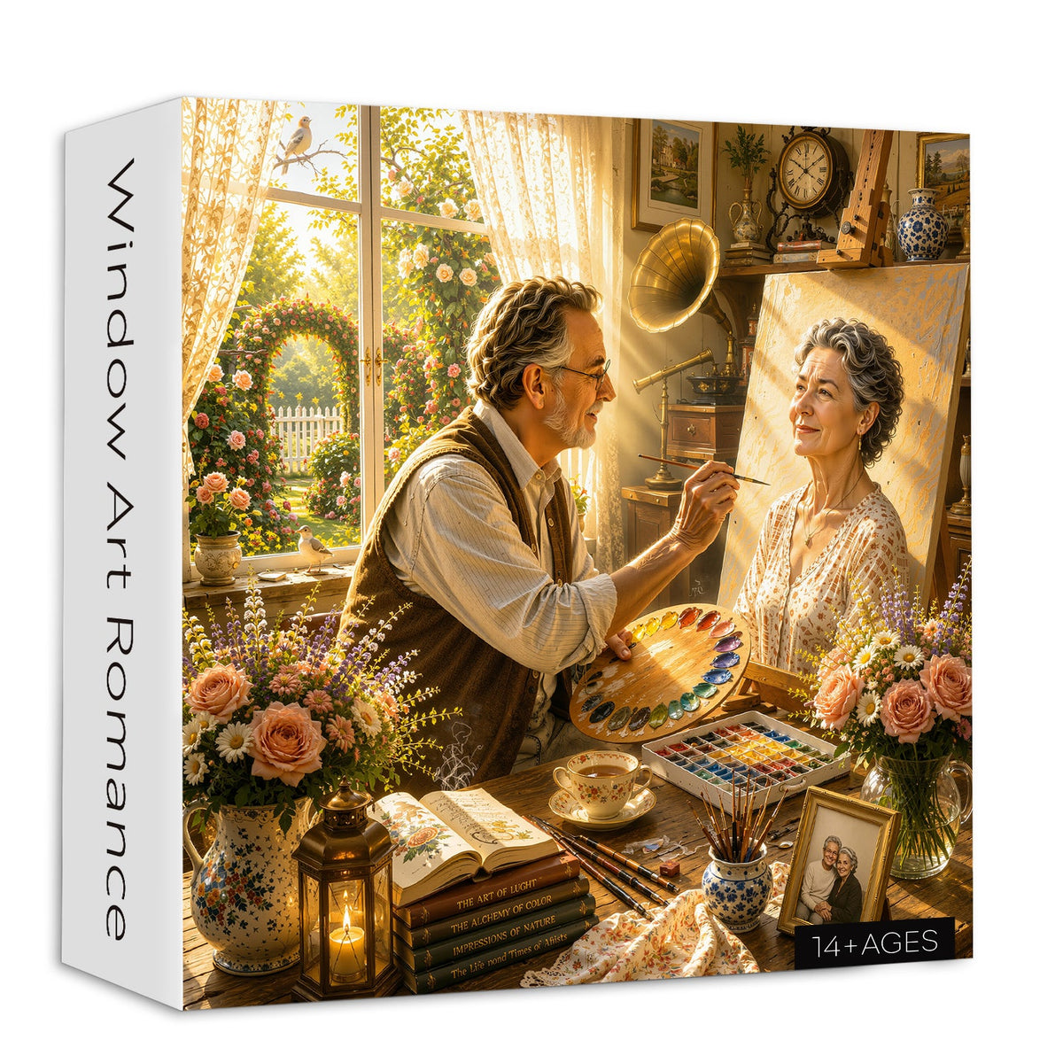 Window Art Romance Jigsaw Puzzle 1000 Pieces