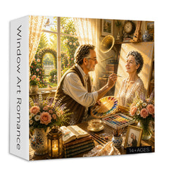 Window Art Romance Jigsaw Puzzle 1000 Pieces