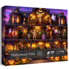 Halloween Villa Jigsaw Puzzle 1000 Pieces
