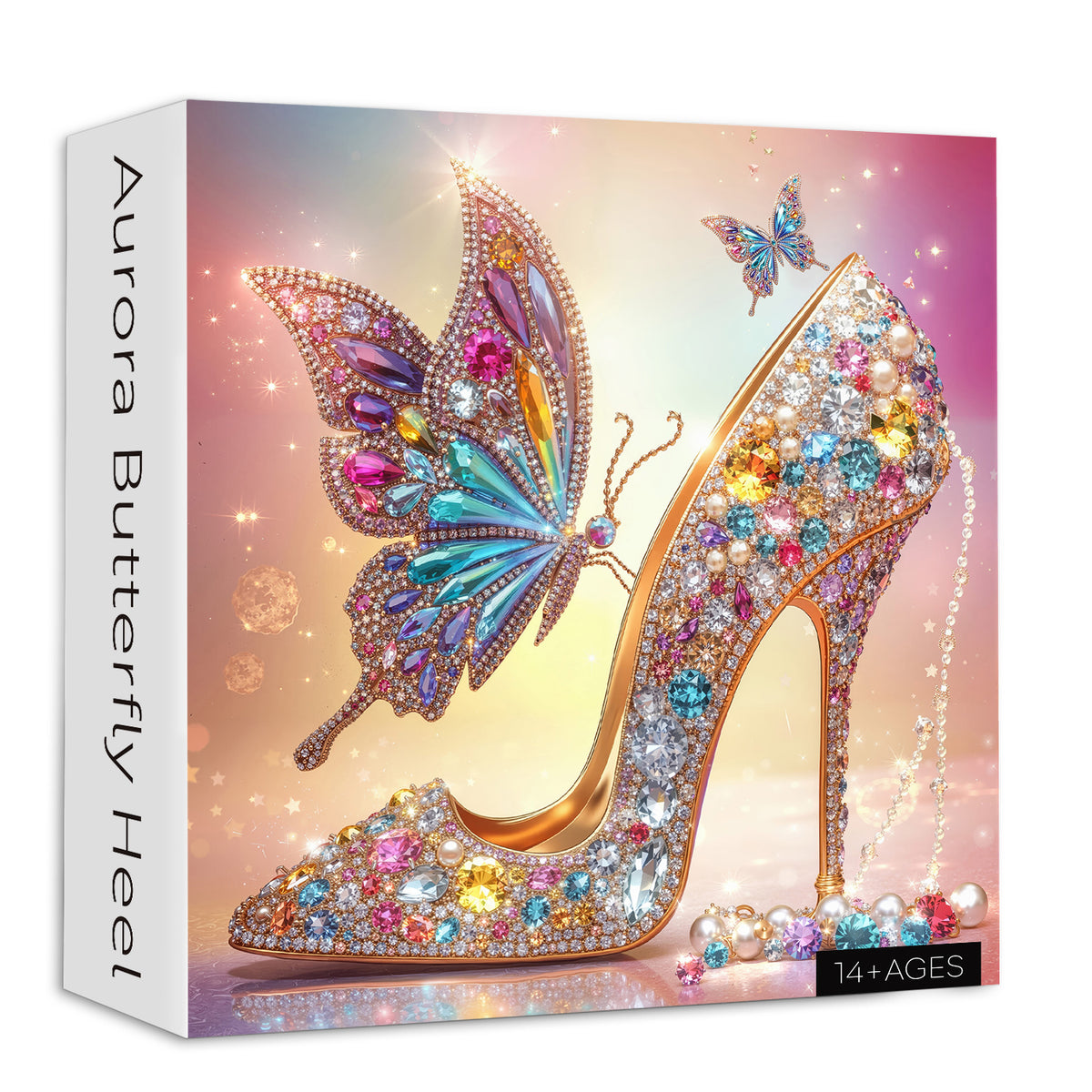 Puzzle Aurora con tacco a farfalla, 1000 pezzi