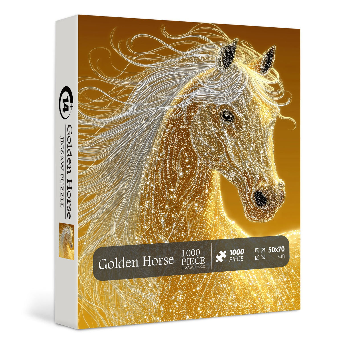Puzzle Cheval d'Or 1000 pièces
