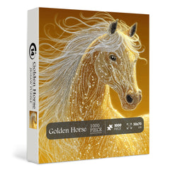 Puzzle Cheval d'Or 1000 pièces
