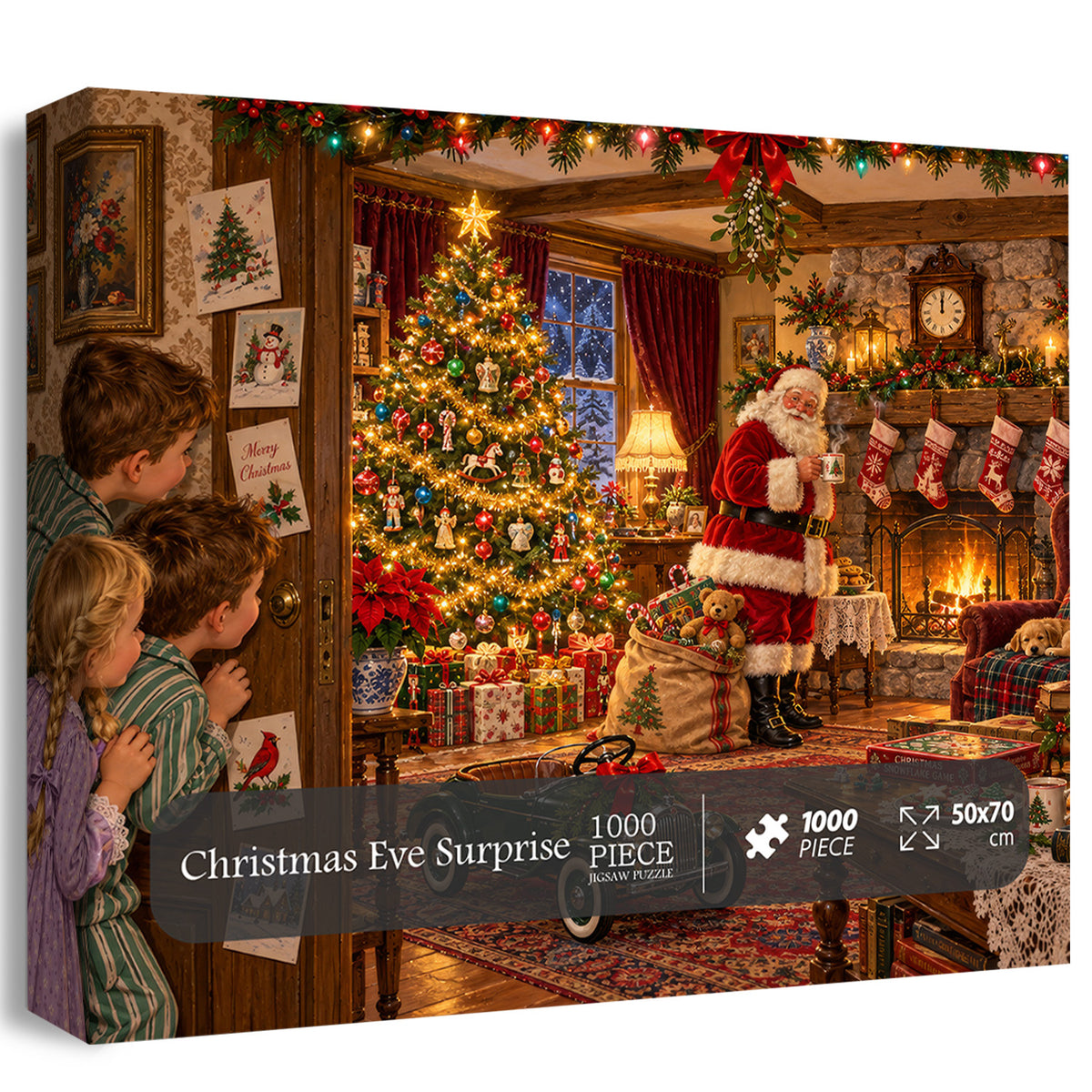 Christmas Eve Surprise Jigsaw Puzzle 1000 Pieces