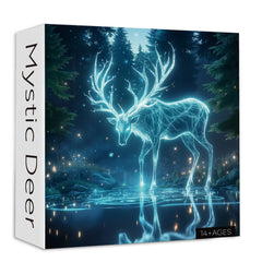 Puzzle di puzzle di cervo mystic 1000 pezzi