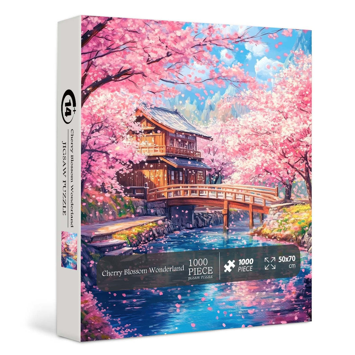 Cherry Blossom Wonderland Jigsaw Puzzle 1000 Pieces