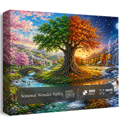 Puzzle saisonnier Wonder Valley 1000 pièces